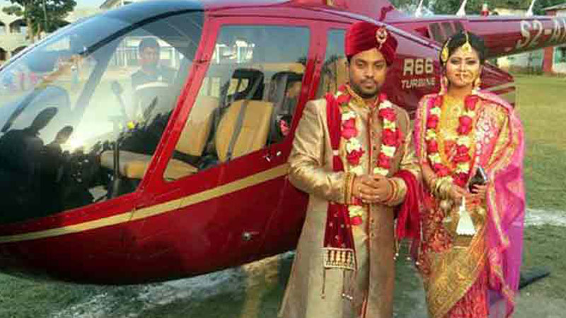 Wedding Helicopter Service in Andhra Pradesh